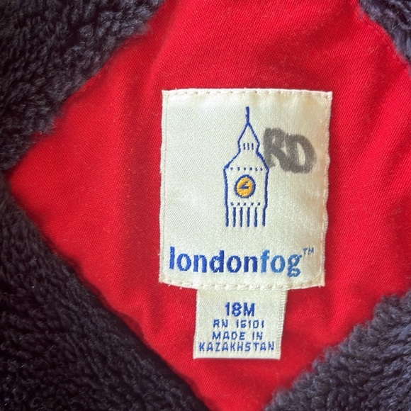 Vintage London Fog Jacket Coat With Removable Hood - Picture 6 of 6